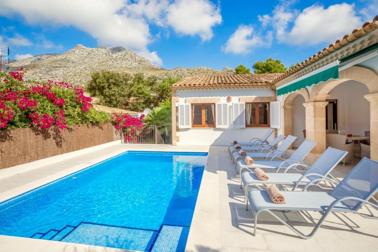 Beach Villa Mir Sohn Cala de Sant Vicenc Exterior foto