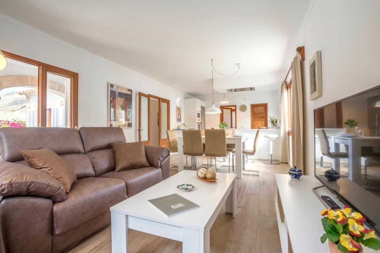 Beach Villa Mir Sohn Cala de Sant Vicenc Exterior foto