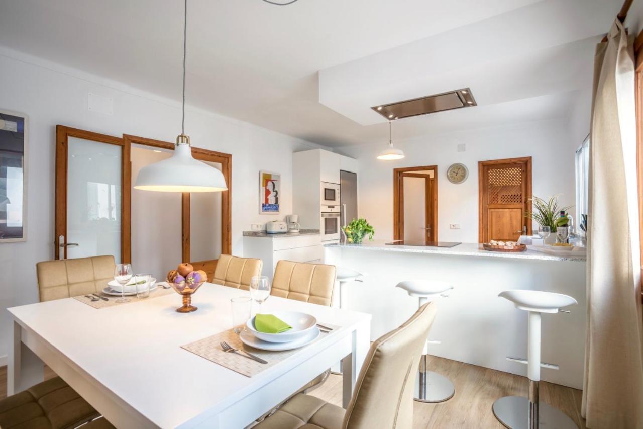 Beach Villa Mir Sohn Cala de Sant Vicenc Exterior foto